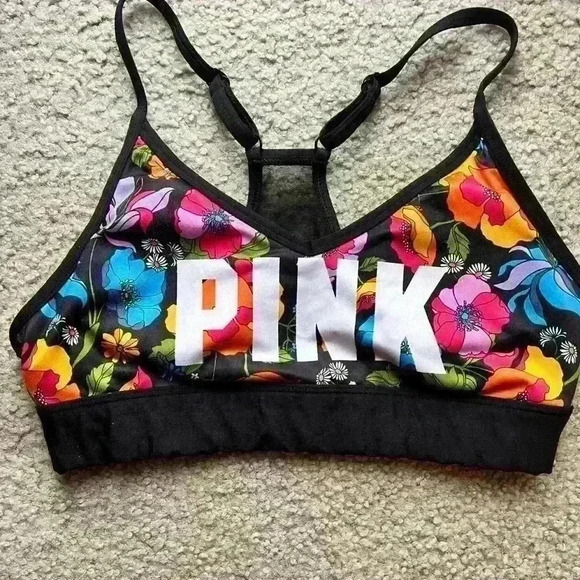 PINK Victorias Secret Active Ultimate Lightly Lined Sports Bra - Picture 3 of 5